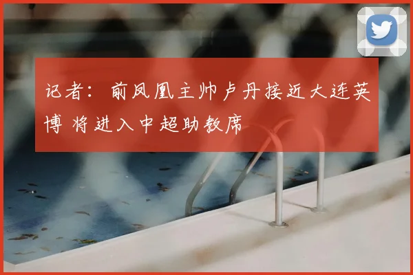 记者:前凤凰主帅卢丹接近大连英博 将进入中超助教席